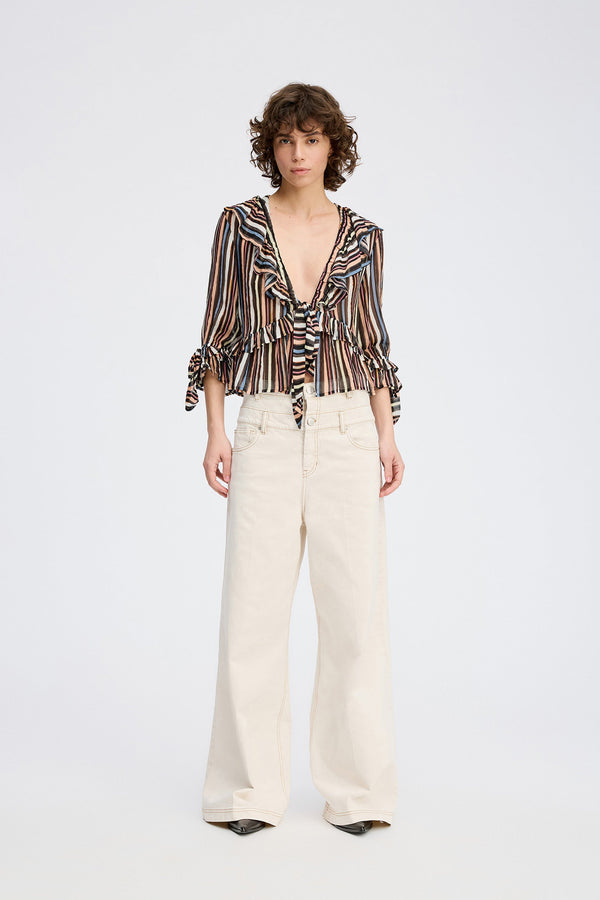 RYLEY - STRIPE BLACK