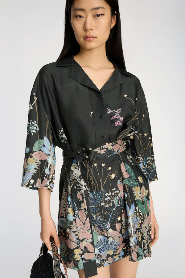 RATANA - PRINT BLACK