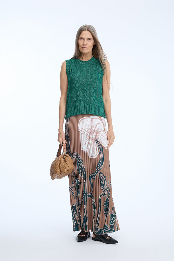 TAULLA - PRINT CARAMEL