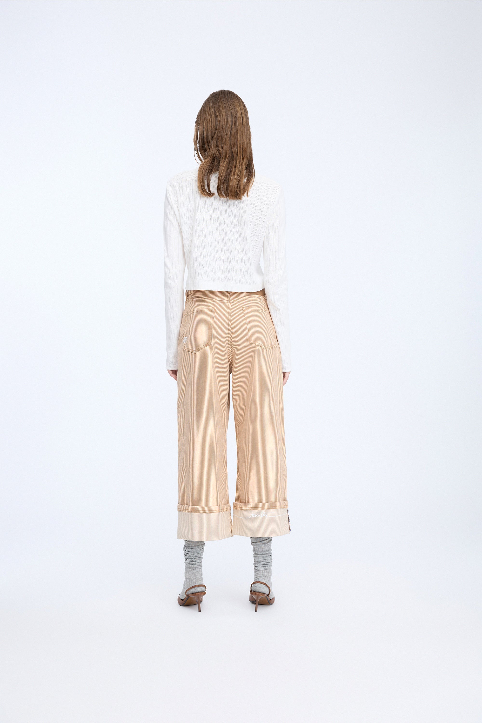 NAVONA - STRIPE CAMEL