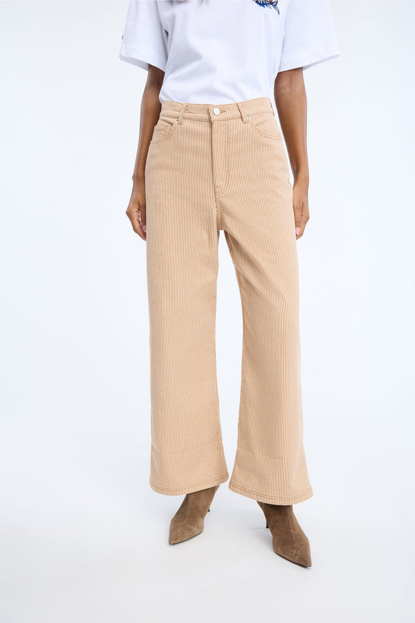 NAVONA - STRIPE CAMEL