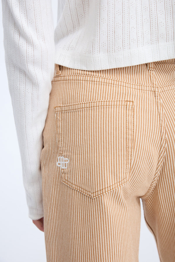 NAVONA - STRIPE CAMEL