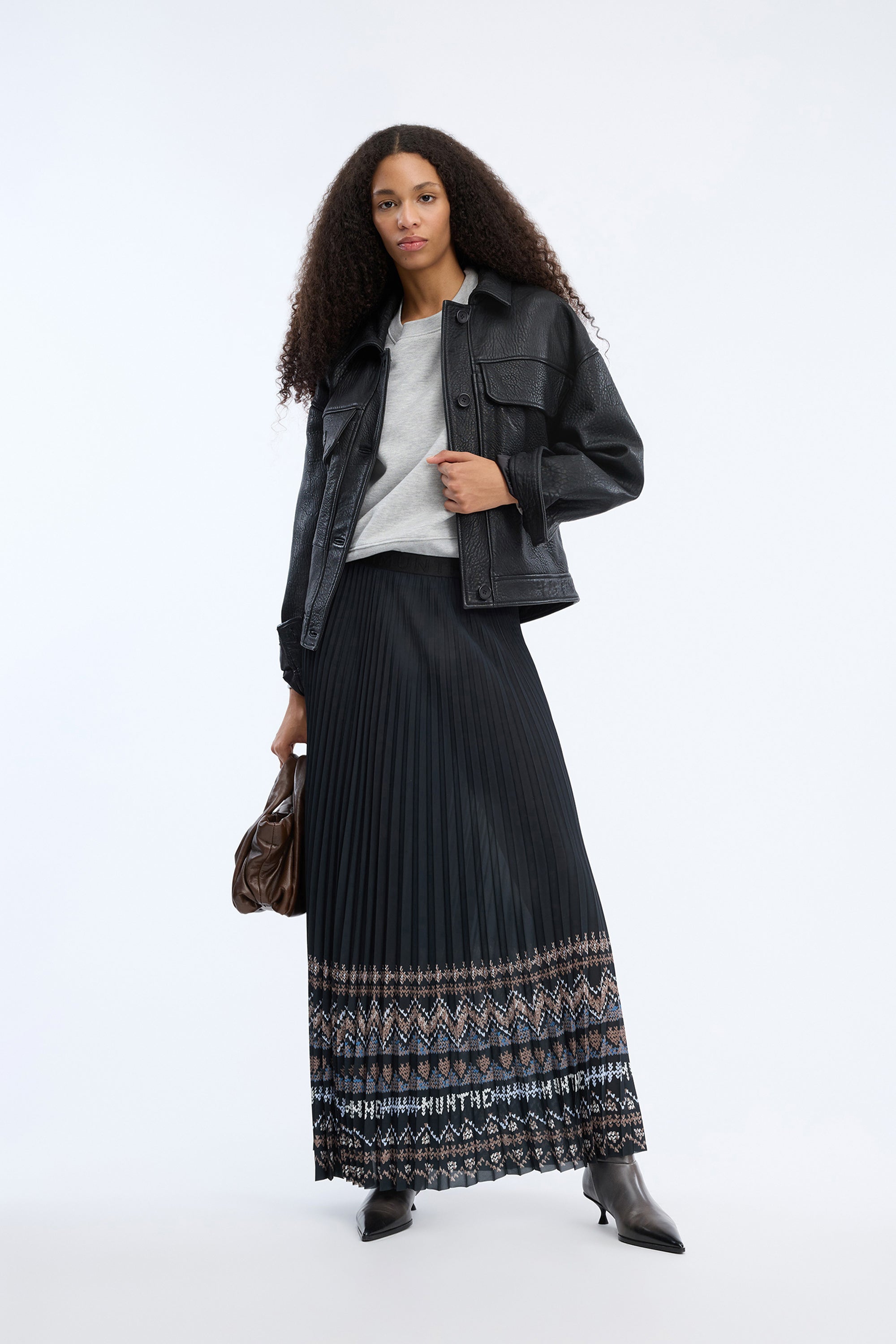 TAULLA - PRINT BLACK