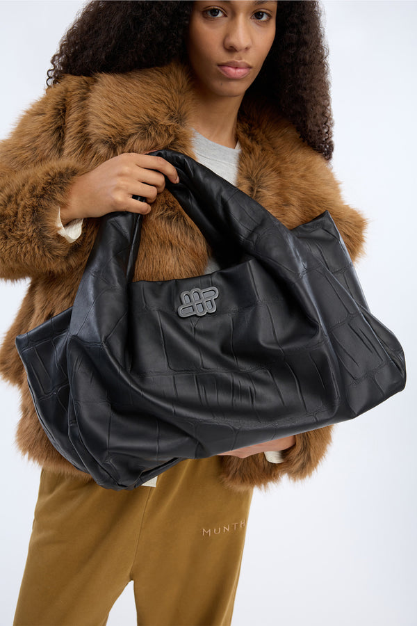 LIXIO CROCO - BLACK