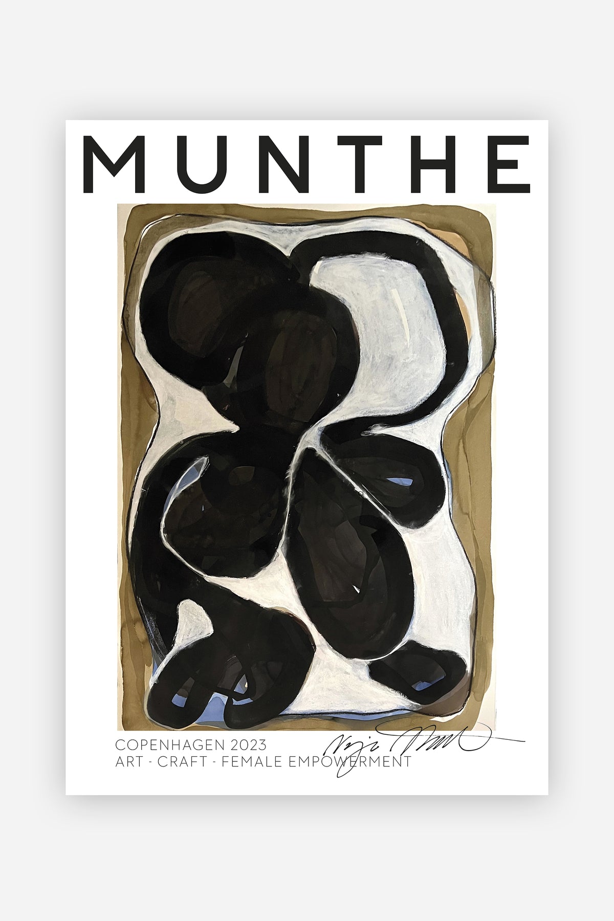 MUNTHE ART POSTER