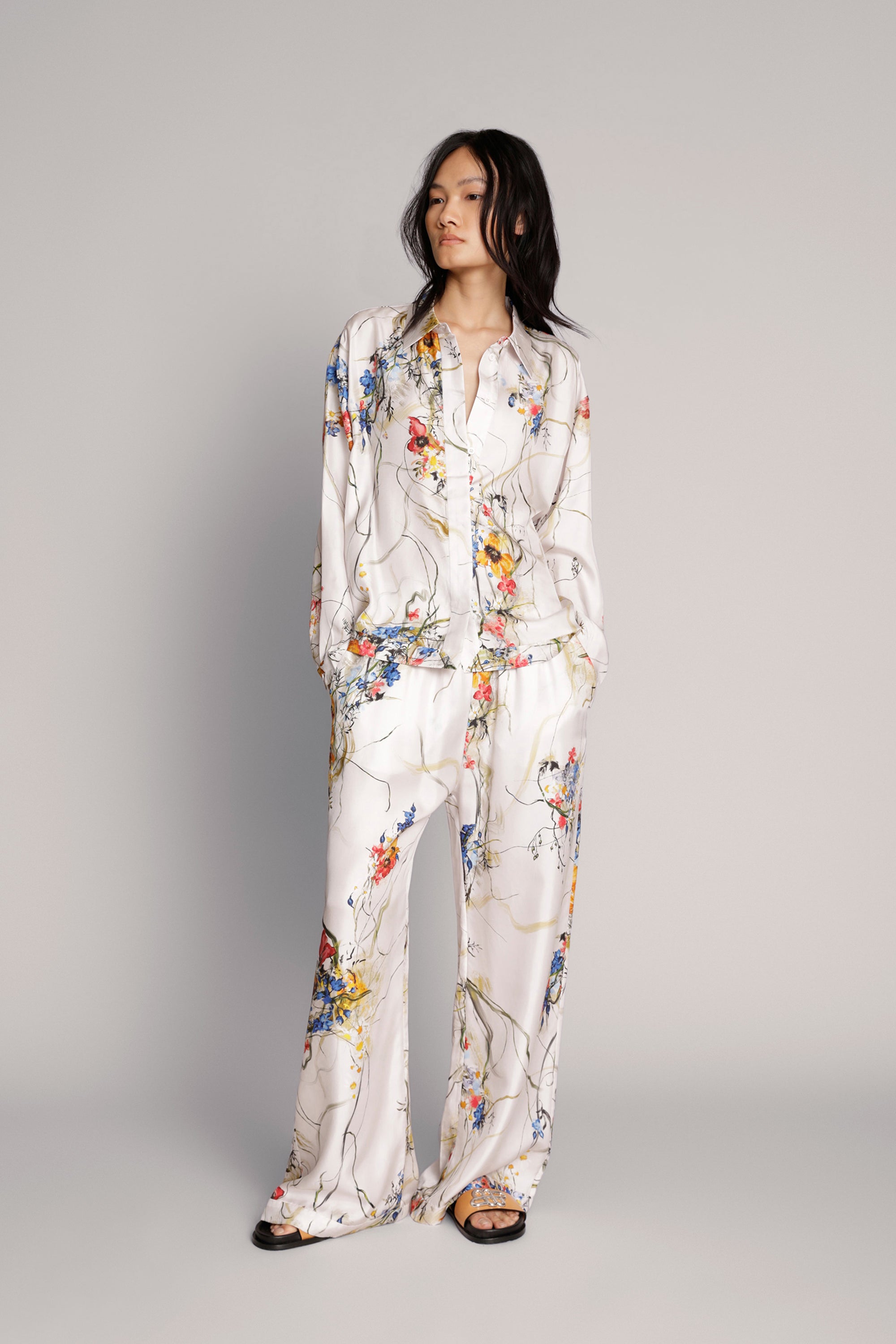 ASEIA SILK SHORT - CREME