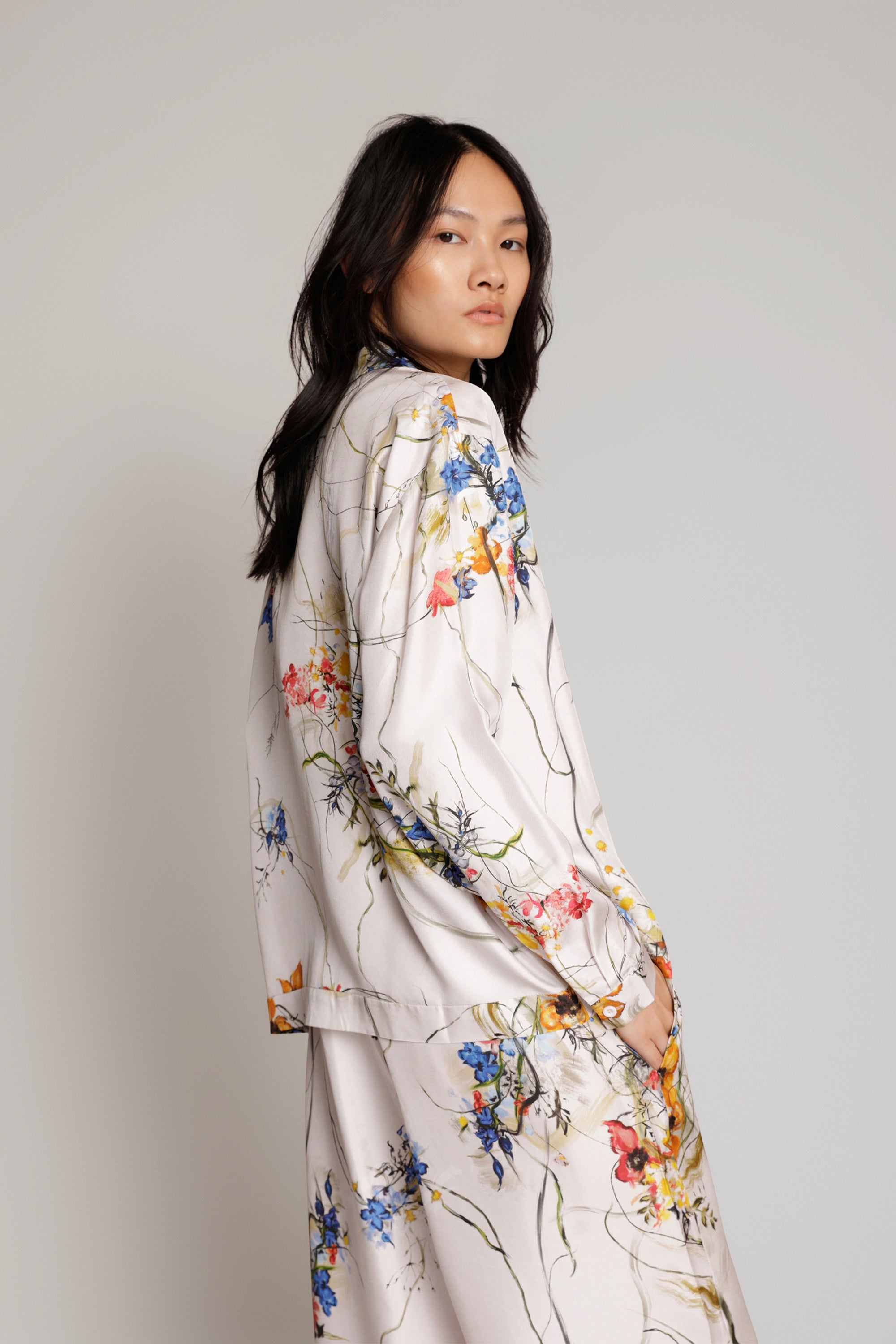 ASEIA SILK SHORT - CREME