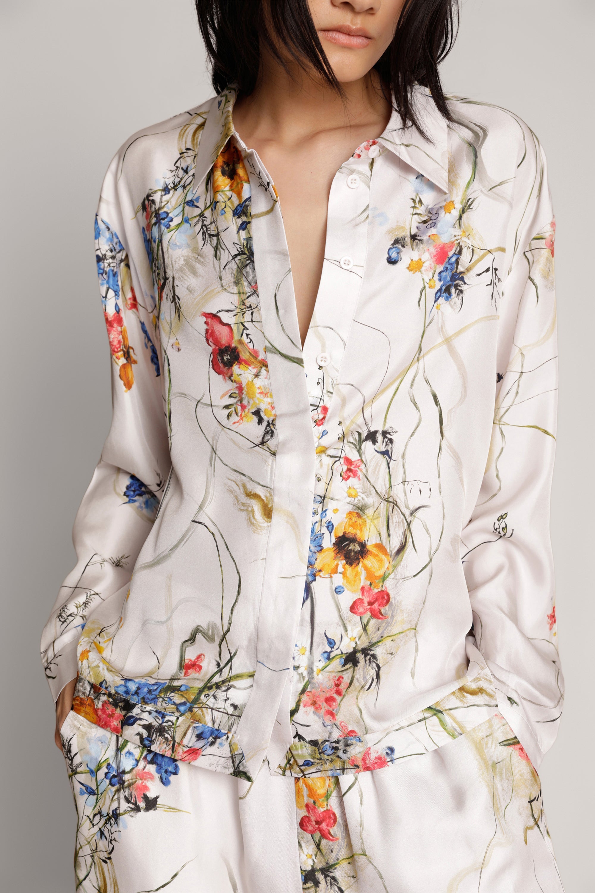 ASEIA SILK SHORT - CREME